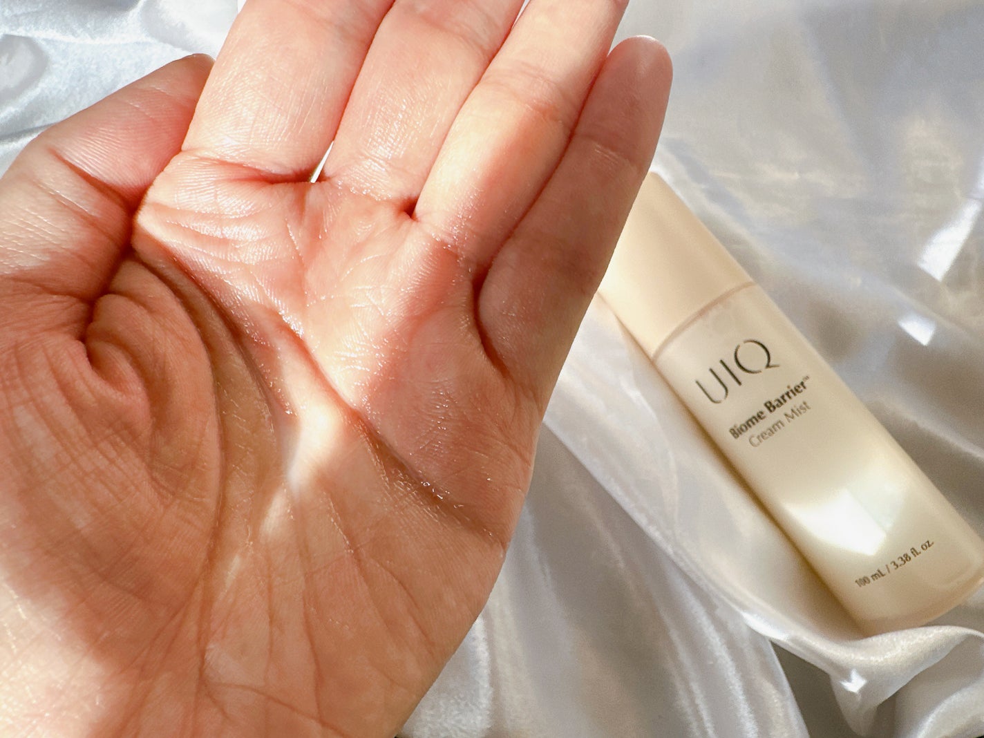 バイオームバリア クリームミスト/UIQ/ミスト状化粧水を使ったクチコミ(2枚目)