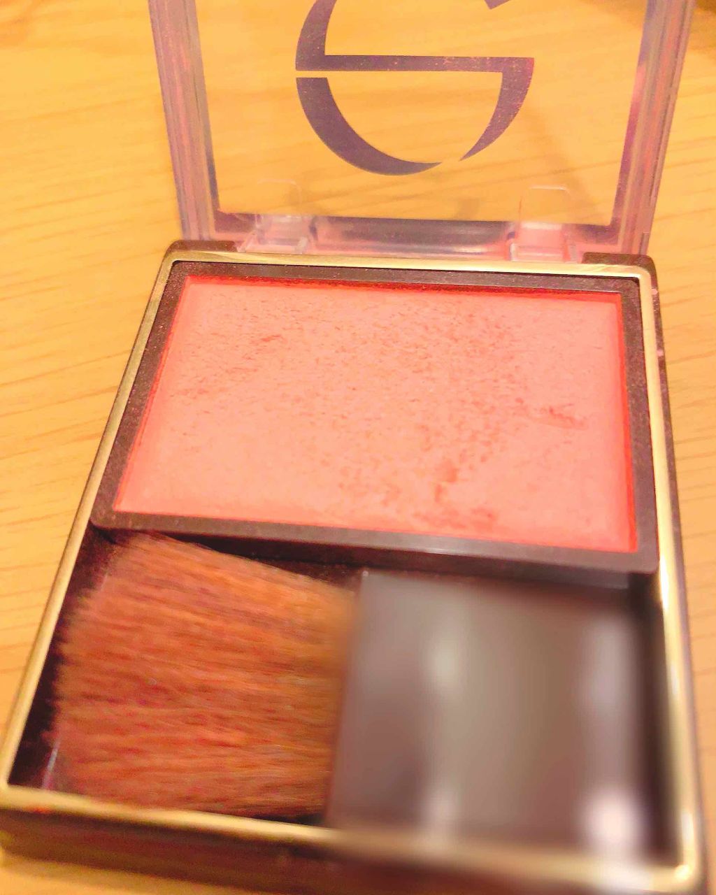 スキニーリッチチーク/excel/パウダーチークを使ったクチコミ（3枚目）