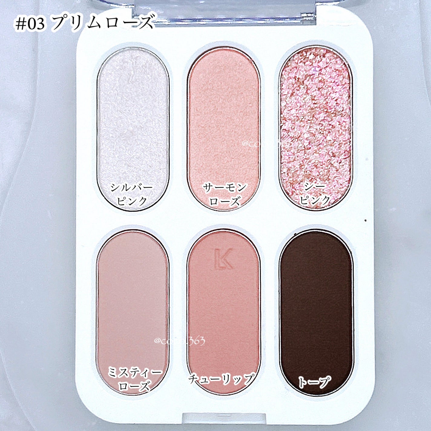 フォーエバー6アイパレット/Laka/アイシャドウパレットを使ったクチコミ(2枚目)