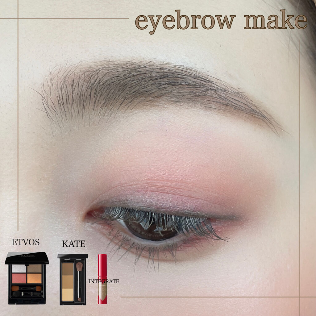 ケイト デザイニングアイブロウ3D/KATE/パウダーアイブロウを使ったクチコミ（1枚目）