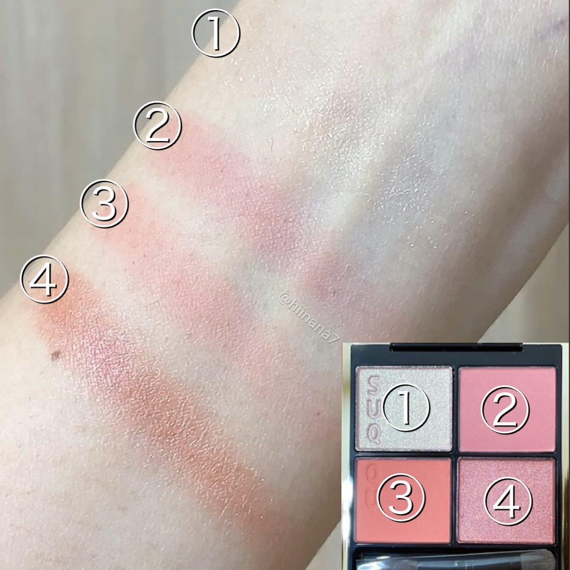 シグニチャー カラー アイズ/SUQQU/アイシャドウパレットを使ったクチコミ（3枚目）