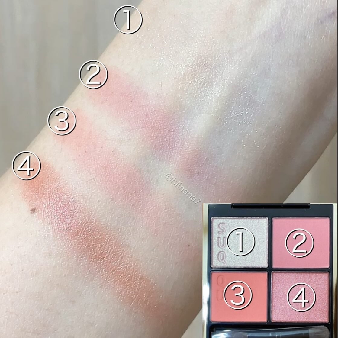 シグニチャー カラー アイズ/SUQQU/アイシャドウパレットを使ったクチコミ(3枚目)