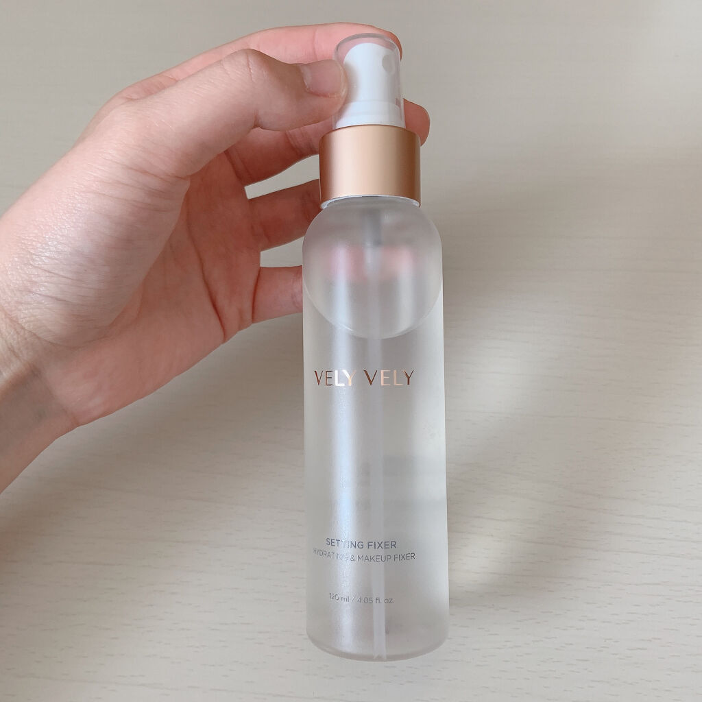 セッティングフィクサー/VELY VELY/フィックスミストを使ったクチコミ（1枚目）