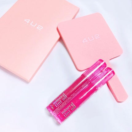 ミネラルティントオイル/4U2/リップティントを使ったクチコミ(1枚目)