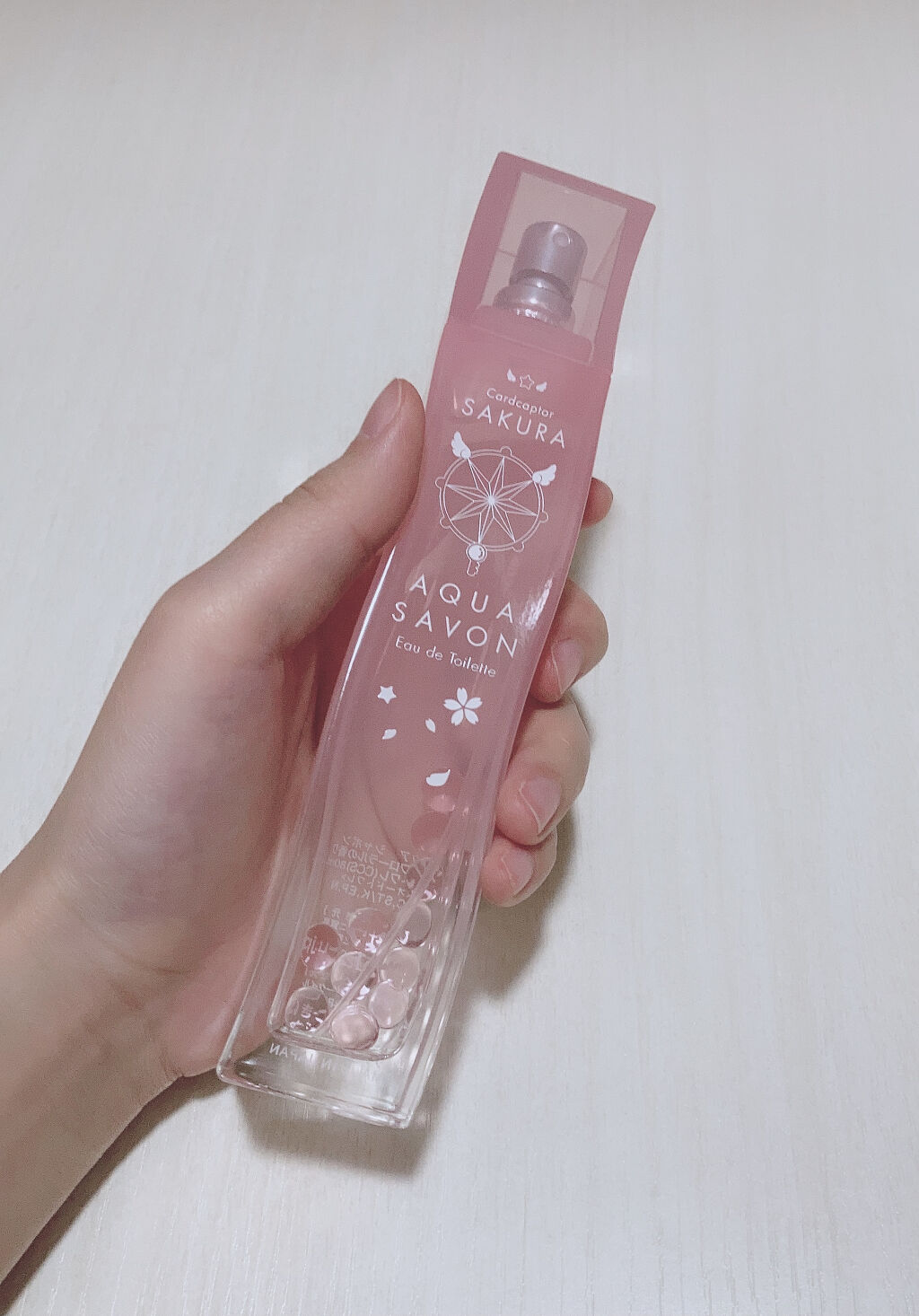 ごろわん🖤フォロバ始めましたのクチコミ「✨アクアシャボン サクラフローラルの香り オードトワレ CCS✨

さくらちゃんとコラボしてい.....」（1枚目）