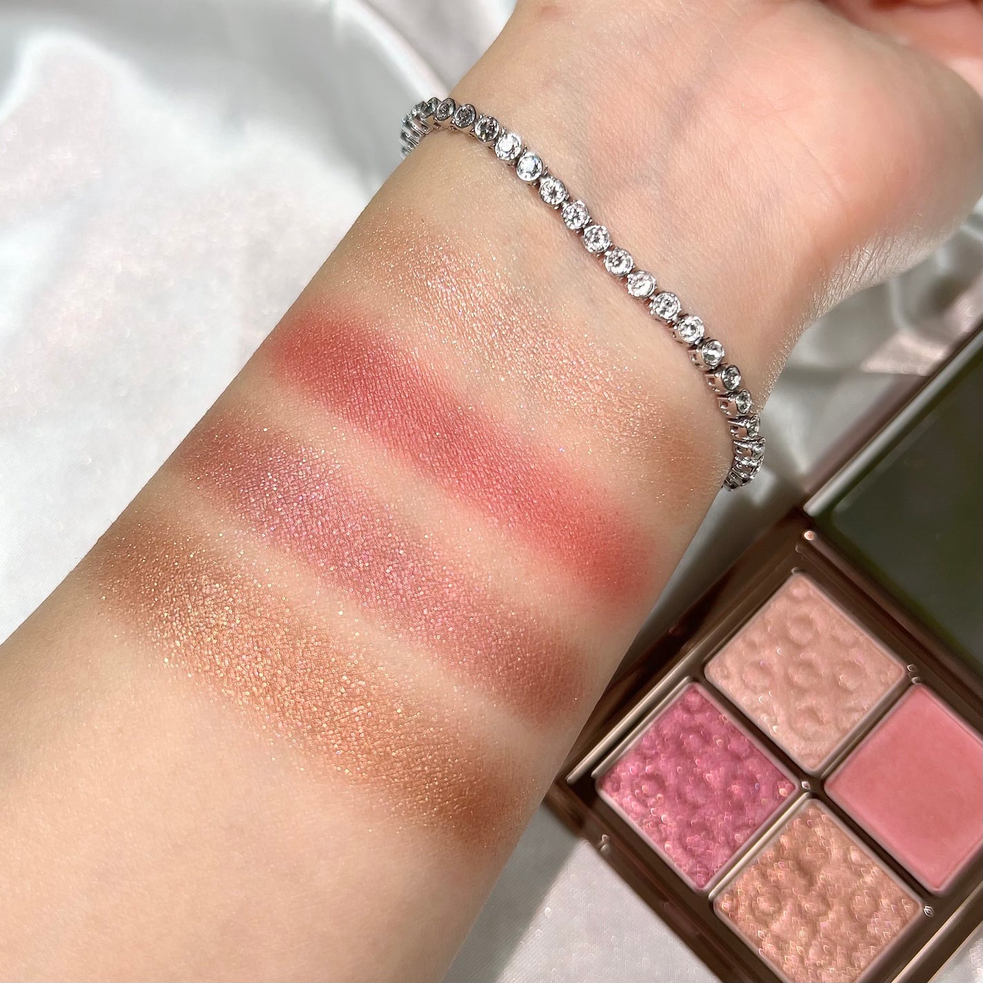 パレット rienda/rienda beauty/アイシャドウパレットを使ったクチコミ(4枚目)