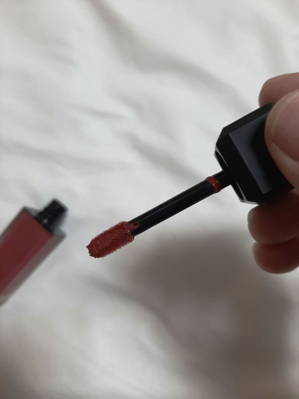 センシュアルパウダーマットリキッド/HERA/口紅を使ったクチコミ(2枚目)