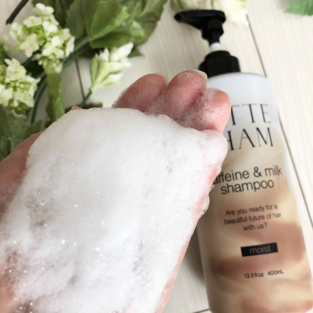 モイストシャンプー/モイストトリートメント/LATTE SHAM/市販シャンプーを使ったクチコミ(3枚目)