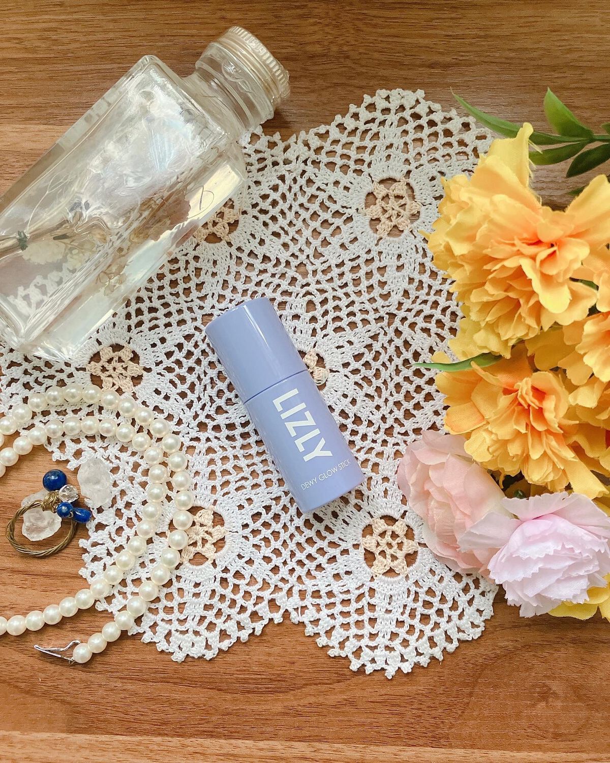 デューイグロースティック チーク /LIZLY/ジェル・クリームチークを使ったクチコミ(1枚目)