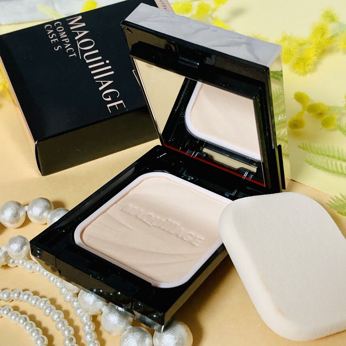 ドラマティックパウダリー EX/マキアージュ/パウダーファンデーションを使ったクチコミ（2枚目）