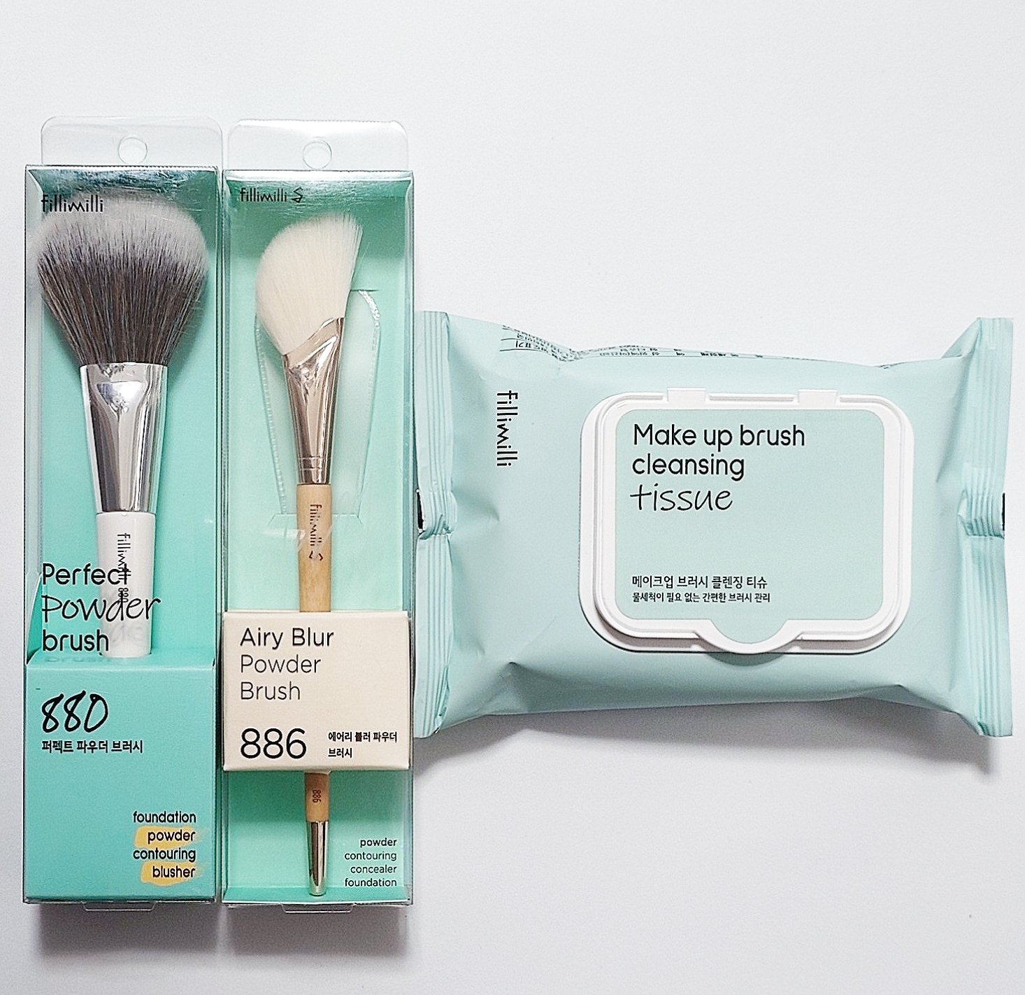 fillimilli Sエアリーブラーパウダーブラシ886