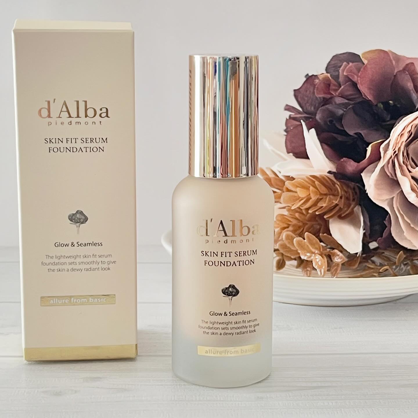 スキンフィットセラムファンデーション/ダルバ/ファンデーションを使ったクチコミ（2枚目）