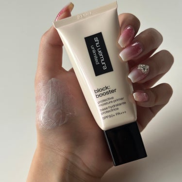 shu uemura アンリミテッド ブロック：ブースターのクチコミ「#shuuemura
#アンリミテッドブロックブースター
#アンズベージュ

#シュウウエムラ.....」（2枚目）