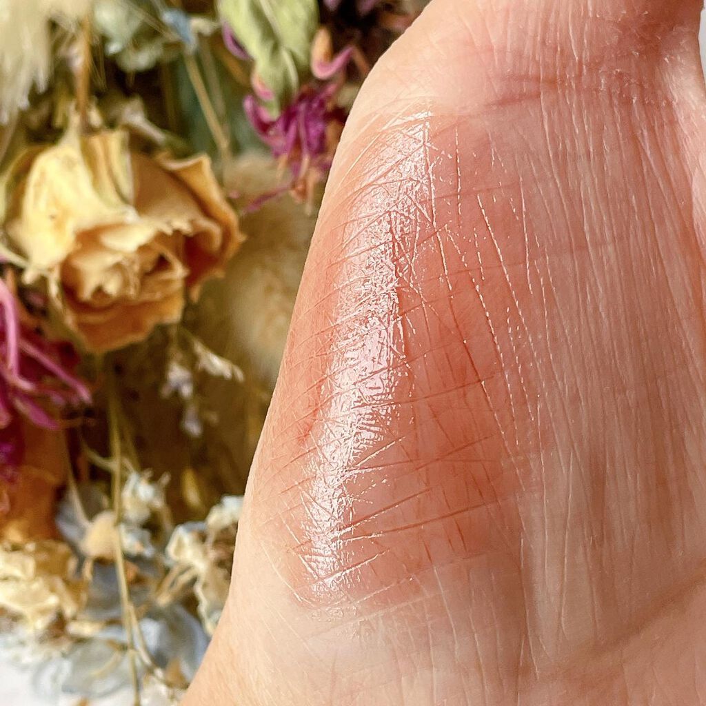 ルージュ ディオール バーム 810 ディオール ガーデン サテン/Dior/リップバームを使ったクチコミ（3枚目）