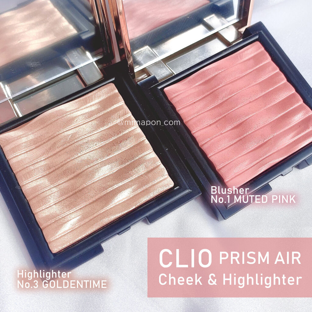 プリズムエアブラッシャー/CLIO/パウダーチークを使ったクチコミ（1枚目）