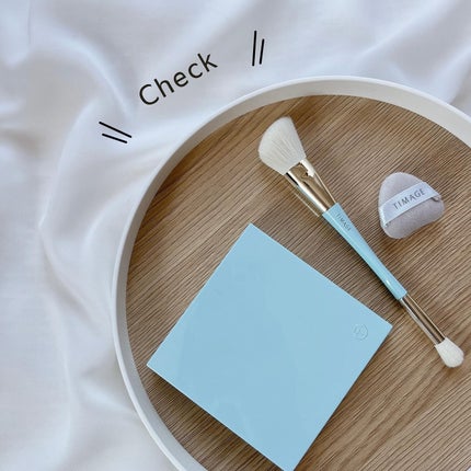 ハイライトシェーディングパレット/TIMAGE/パウダーハイライトを使ったクチコミ(4枚目)