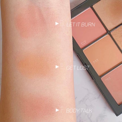 オーバーラスト チークパレット/NARS/パウダーチークを使ったクチコミ(4枚目)