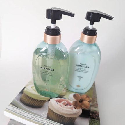 ミラクルズ うるおいブースト シャンプー/トリートメント/パンテーン/市販シャンプーを使ったクチコミ(5枚目)