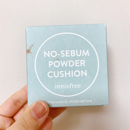 ノーセバム パウダー クッション/innisfree/クッションファンデーションを使ったクチコミ(5枚目)