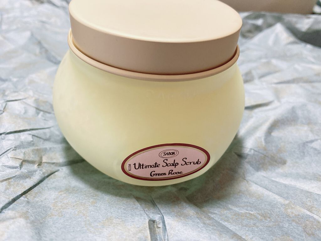 ヘッドスクラブ グリーン・ローズ/SABON/ヘッドスクラブを使ったクチコミ(1枚目)