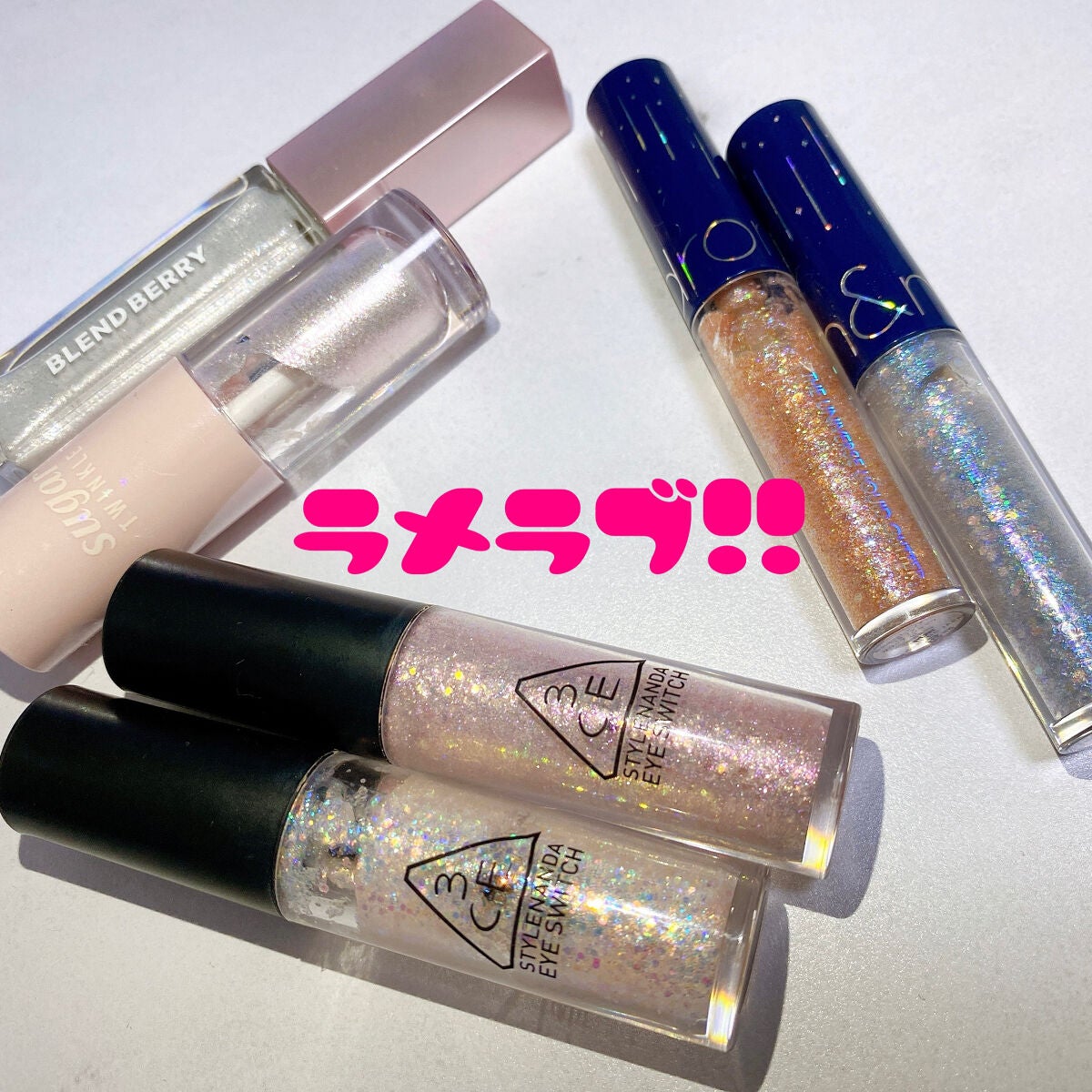 3CE アイスイッチ/3CE/グリッターを使ったクチコミ(1枚目)