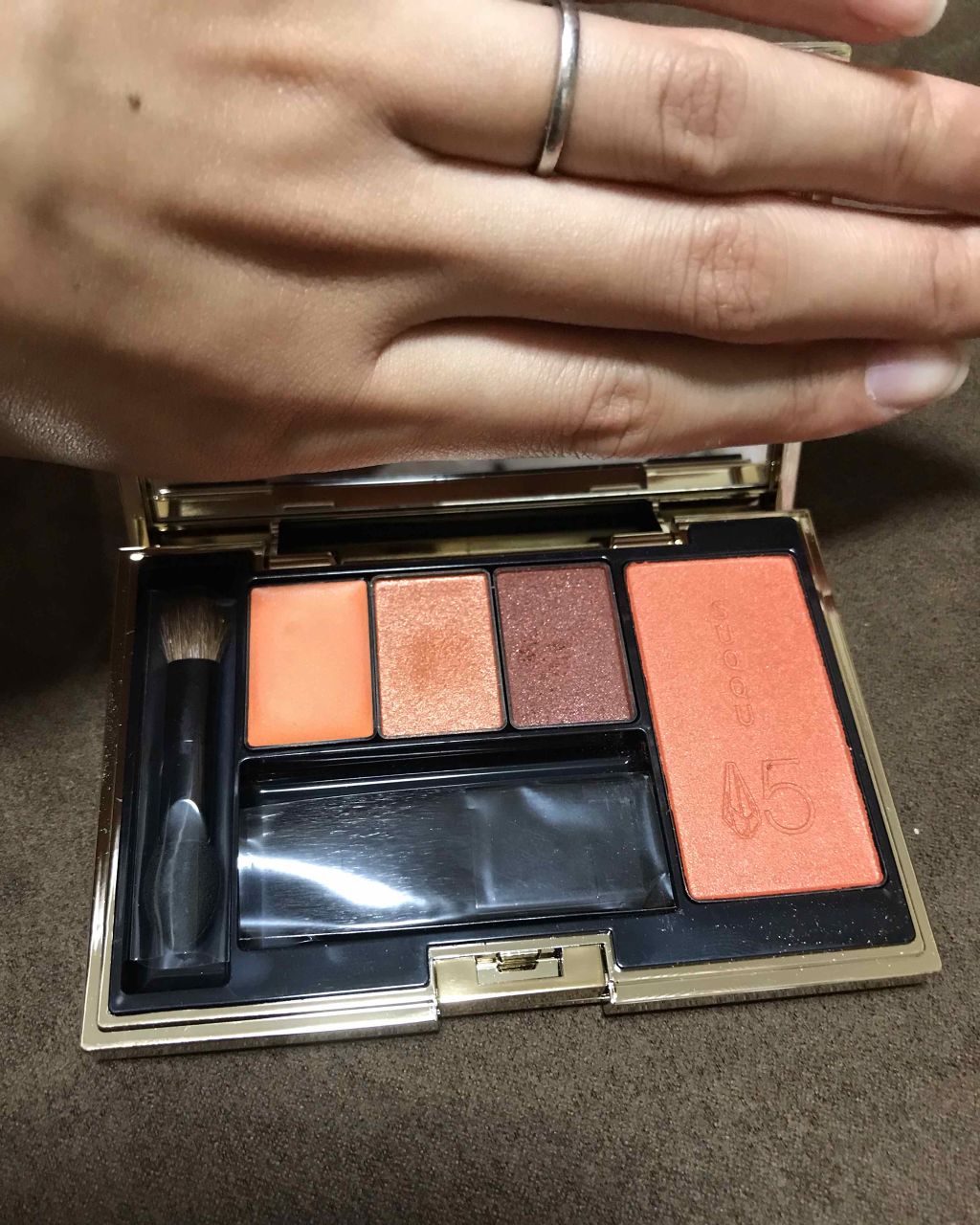 2018 15th アニバーサリー カラー コンパクト/SUQQU/アイシャドウパレットを使ったクチコミ（2枚目）