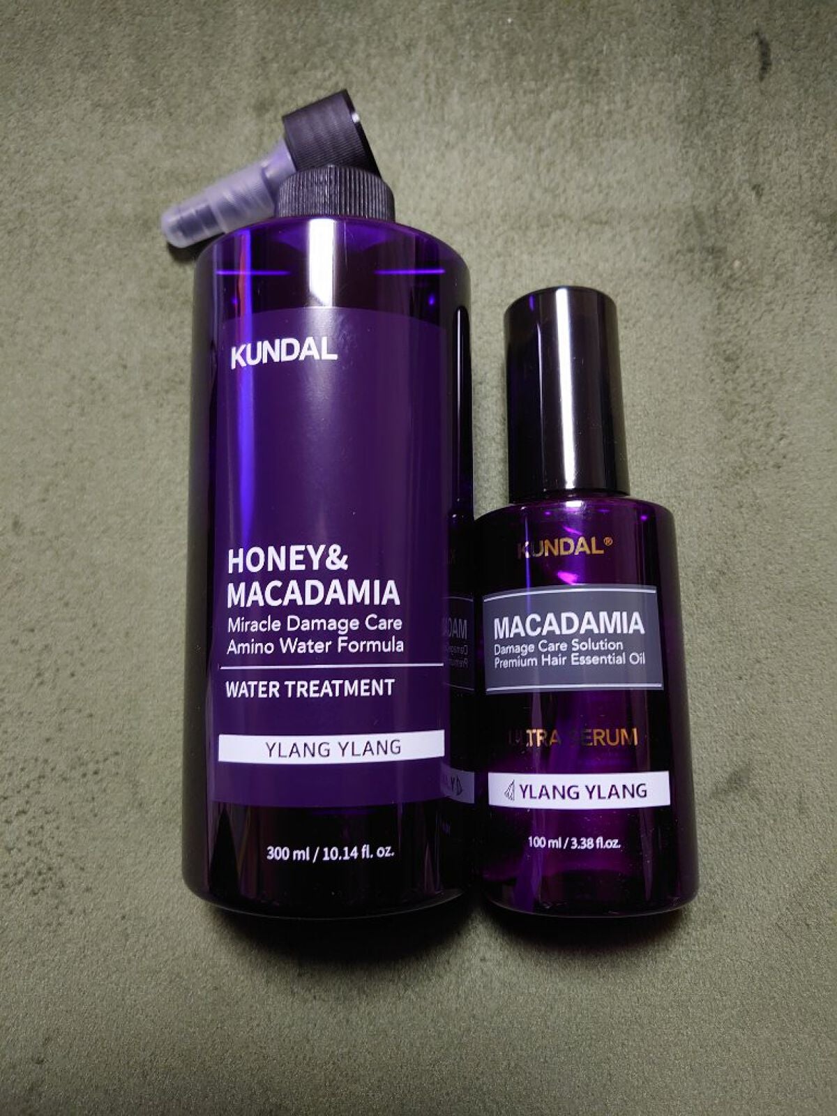 マカダミア ウルトラヘアセラム /KUNDAL/ヘアオイルを使ったクチコミ(2枚目)