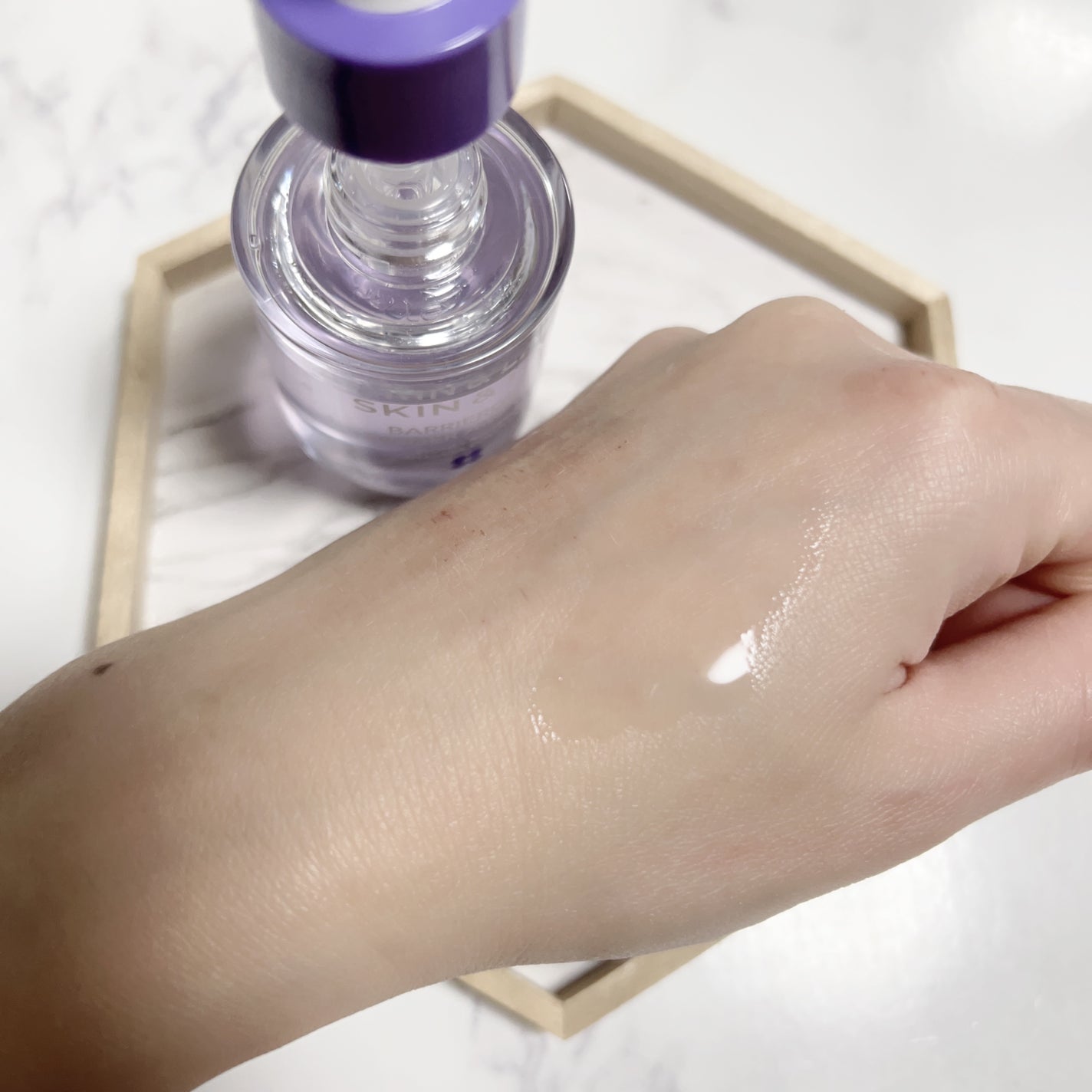 バリアダームリンガーアンプル/SKIN&LAB/美容液を使ったクチコミ(3枚目)