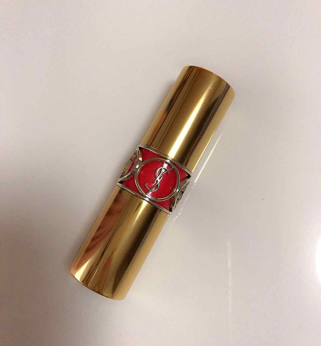 ルージュ ヴォリュプテ シャイン/YVES SAINT LAURENT BEAUTE/口紅を使ったクチコミ(1枚目)