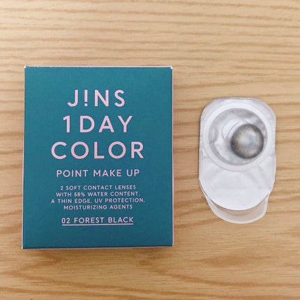 JINS1DAYCOLOR/JINS/ワンデー(1DAY)カラコンを使ったクチコミ(2枚目)