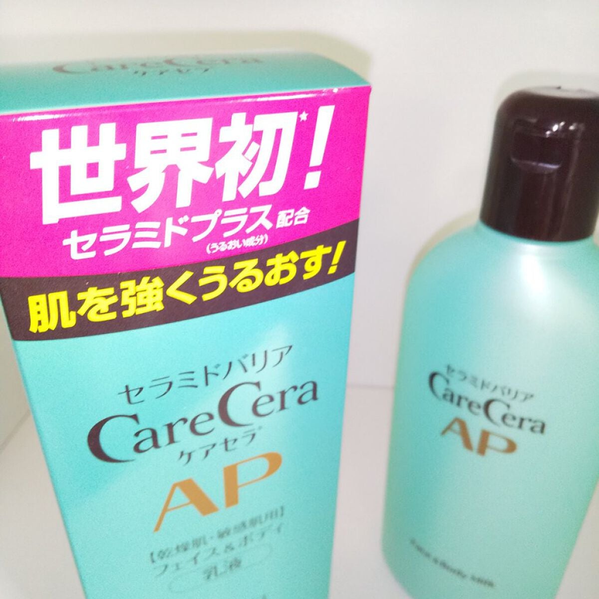 ケアセラ APフェイス&ボディ乳液/ケアセラ/ボディミルクを使ったクチコミ(1枚目)