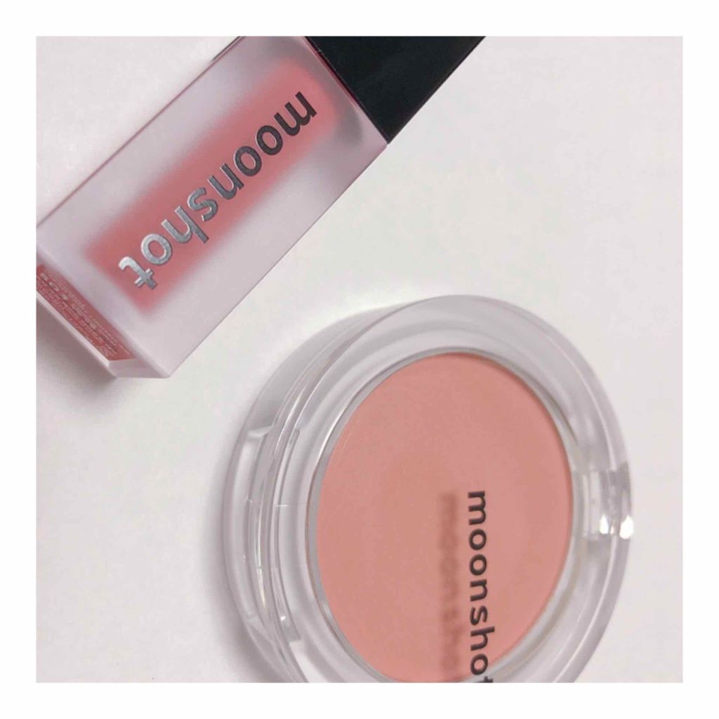 エアチーク Air Blusher/moonshot/パウダーチークを使ったクチコミ(2枚目)