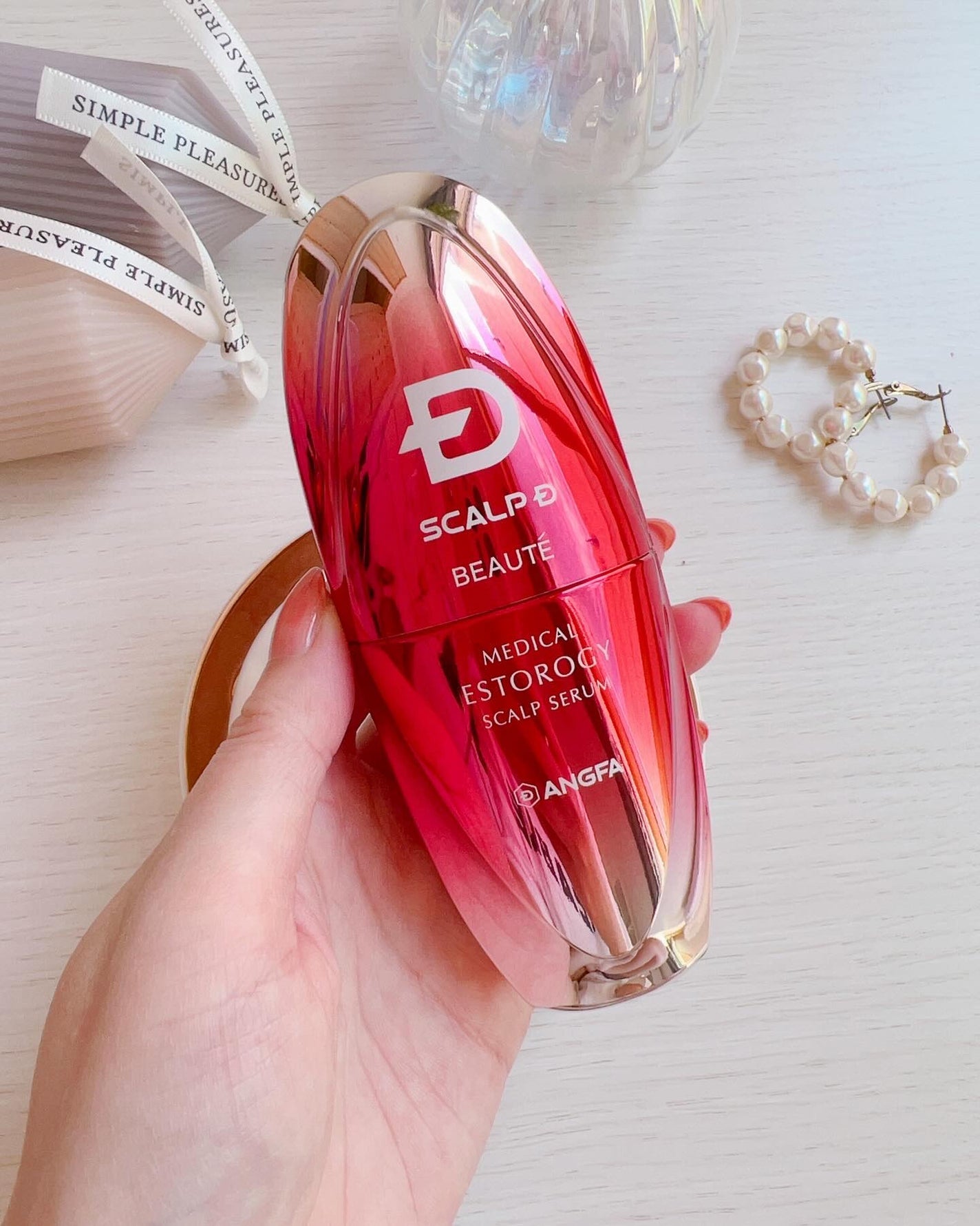 スカルプD ボーテ メディカルエストロジー スカルプセラム/アンファー(スカルプD)/頭皮ローションを使ったクチコミ(5枚目)