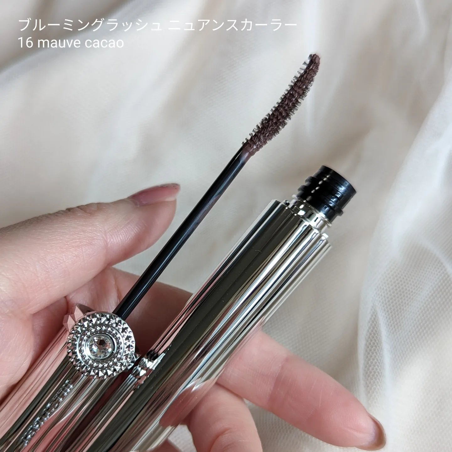 1点限定✨ ニュアンスアップマスカラ　シルバーラメ moilo ニュアンスアップマスカラ シルバーラメの通販 by まゆ's shop