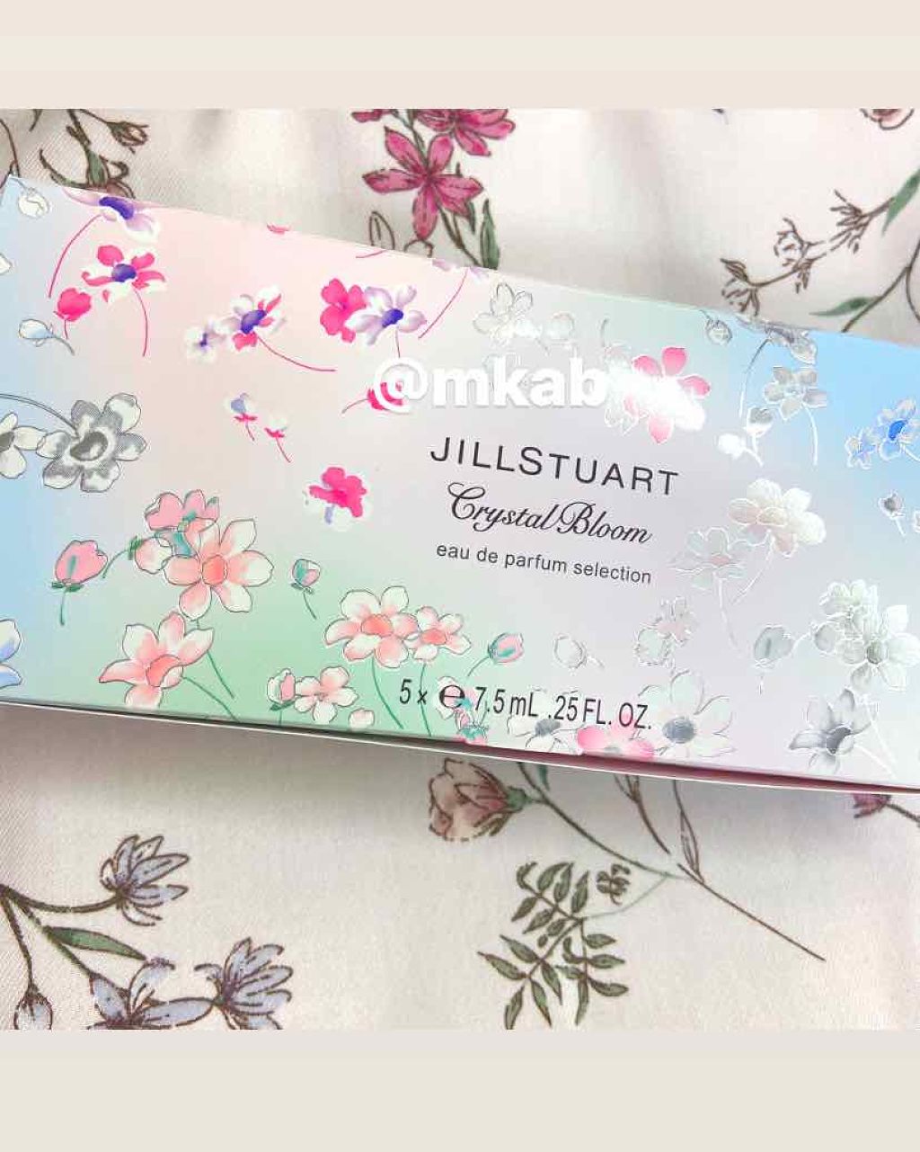 クリスタルブルーム オードパルファン セレクション/JILL STUART/香水(レディース)を使ったクチコミ(2枚目)