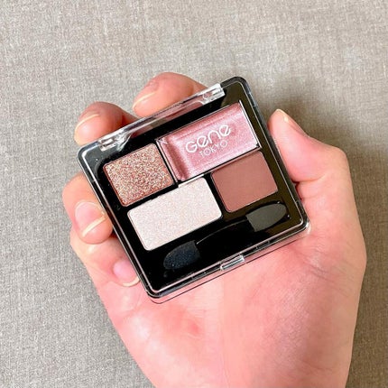 リラクシーアイシャドウ/GENE TOKYO/アイシャドウパレットを使ったクチコミ(1枚目)