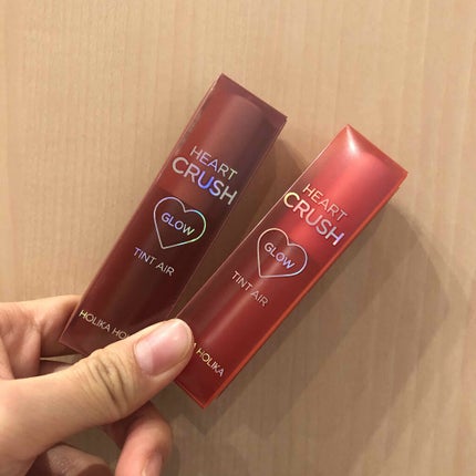 ホリカホリカ ハートクラッシュグローティントエアー/HOLIKA HOLIKA/リップティントを使ったクチコミ(1枚目)
