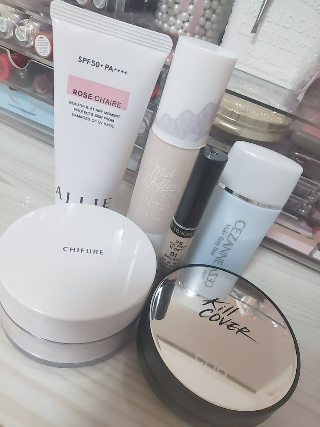 マットシフォン UVホワイトニングベースN/KiSS/化粧下地を使ったクチコミ（2枚目）