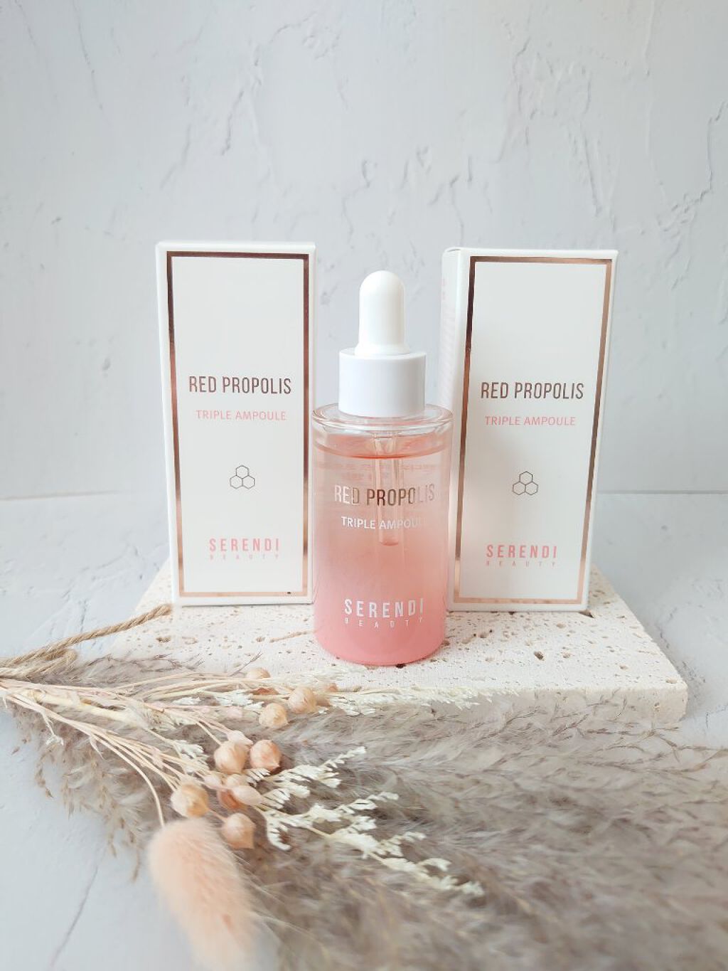 RED PROPOLIS TRIPLE AMPOULE/SERENDI BEAUTY/美容液を使ったクチコミ（1枚目）