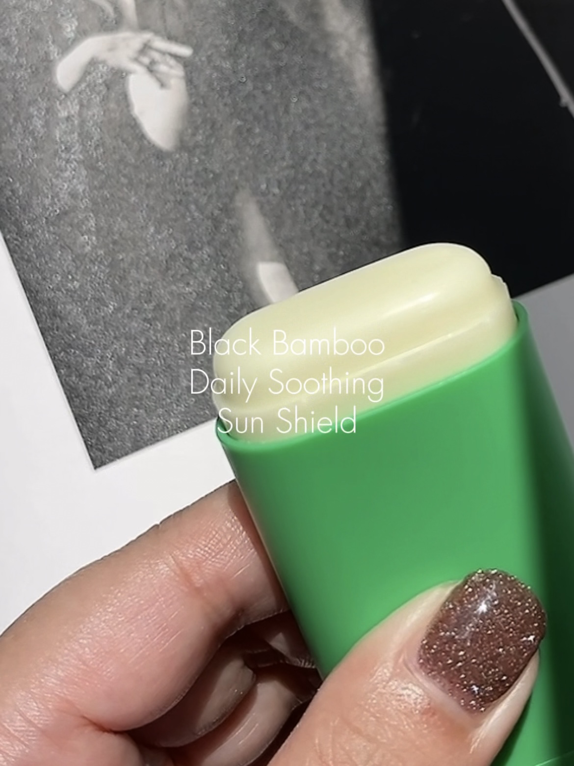 ブラックバンブーデイリー スージングサンシールド 20g SPF 50+/PA++++/haruharu wonder/日焼け止めスティックを使ったクチコミ（2枚目）