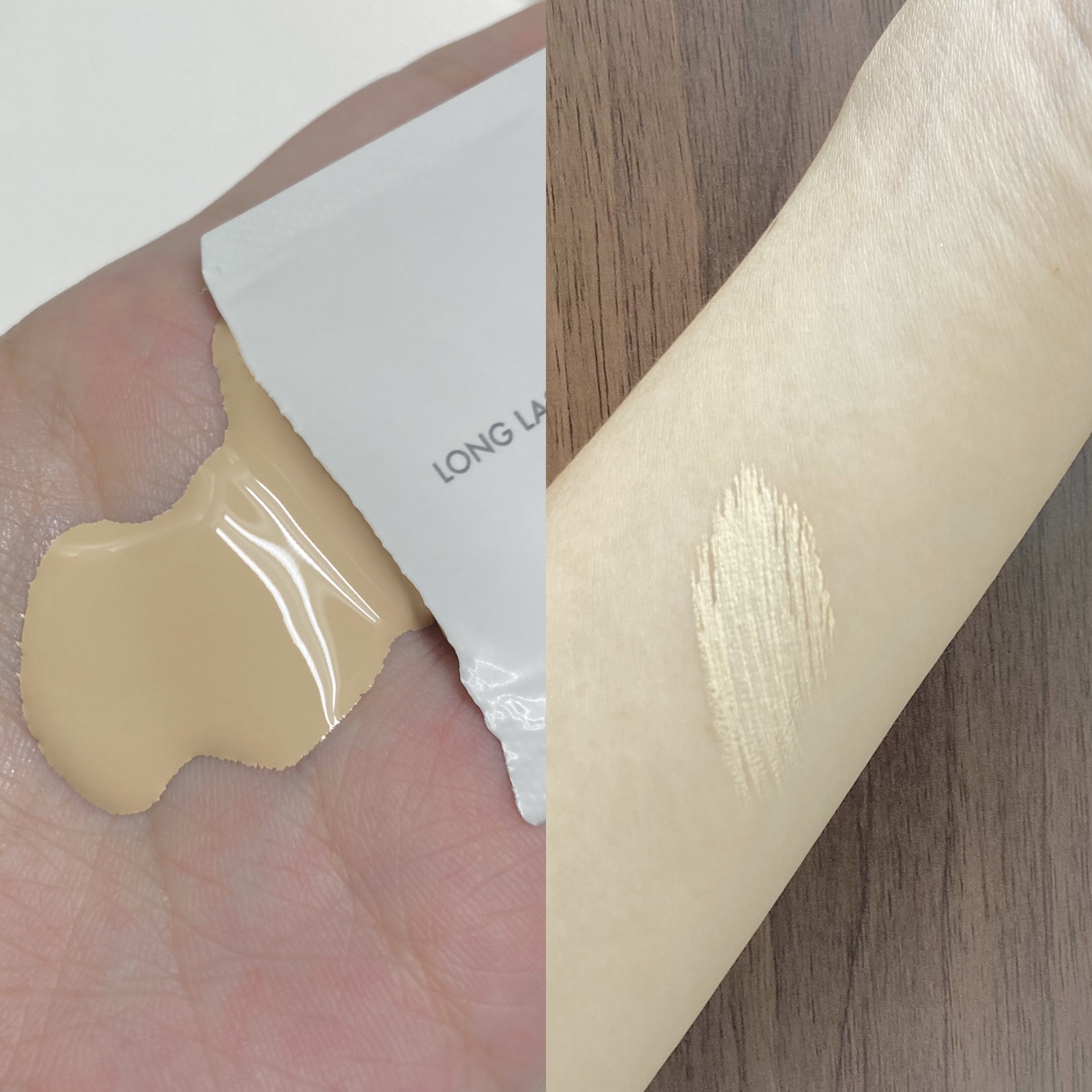 ロングラスティングファンデーション/LUNA/リキッドファンデーションを使ったクチコミ（2枚目）