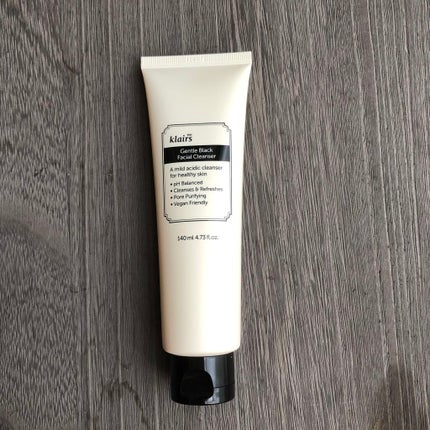 ジェントルブラックフェイシャルクレンザー(140ml)/Klairs/洗顔フォームを使ったクチコミ(1枚目)