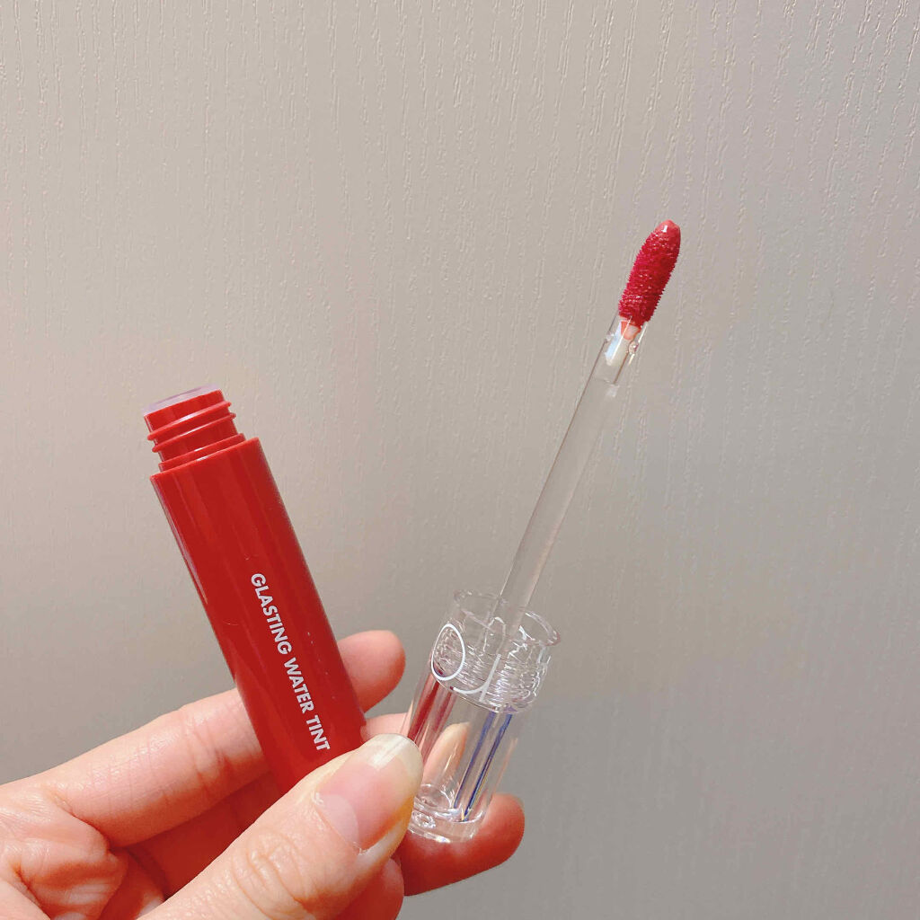 グラスティングウォーターティント/rom&amp;nd/リップティントを使ったクチコミ（2枚目）