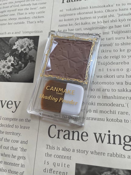 シェーディングパウダー/キャンメイク/シェーディングを使ったクチコミ(1枚目)