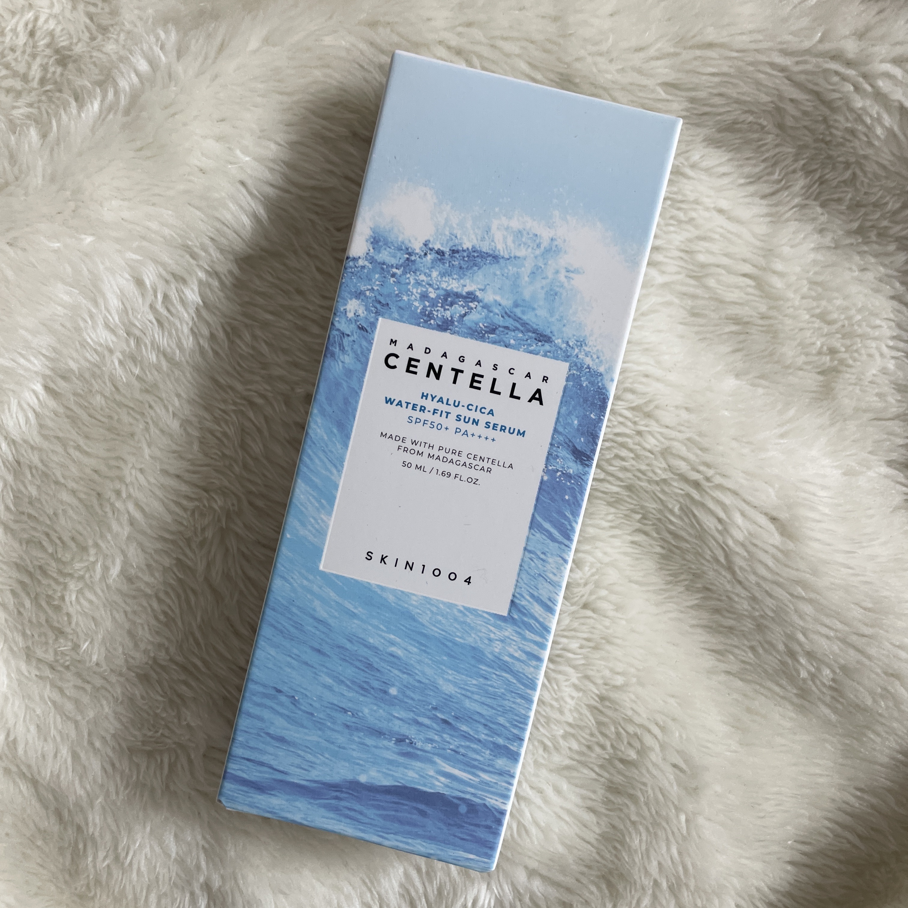 ヒアルーシカ ウォーターフィット サンセラム/SKIN1004/日焼け止めローションを使ったクチコミ（1枚目）