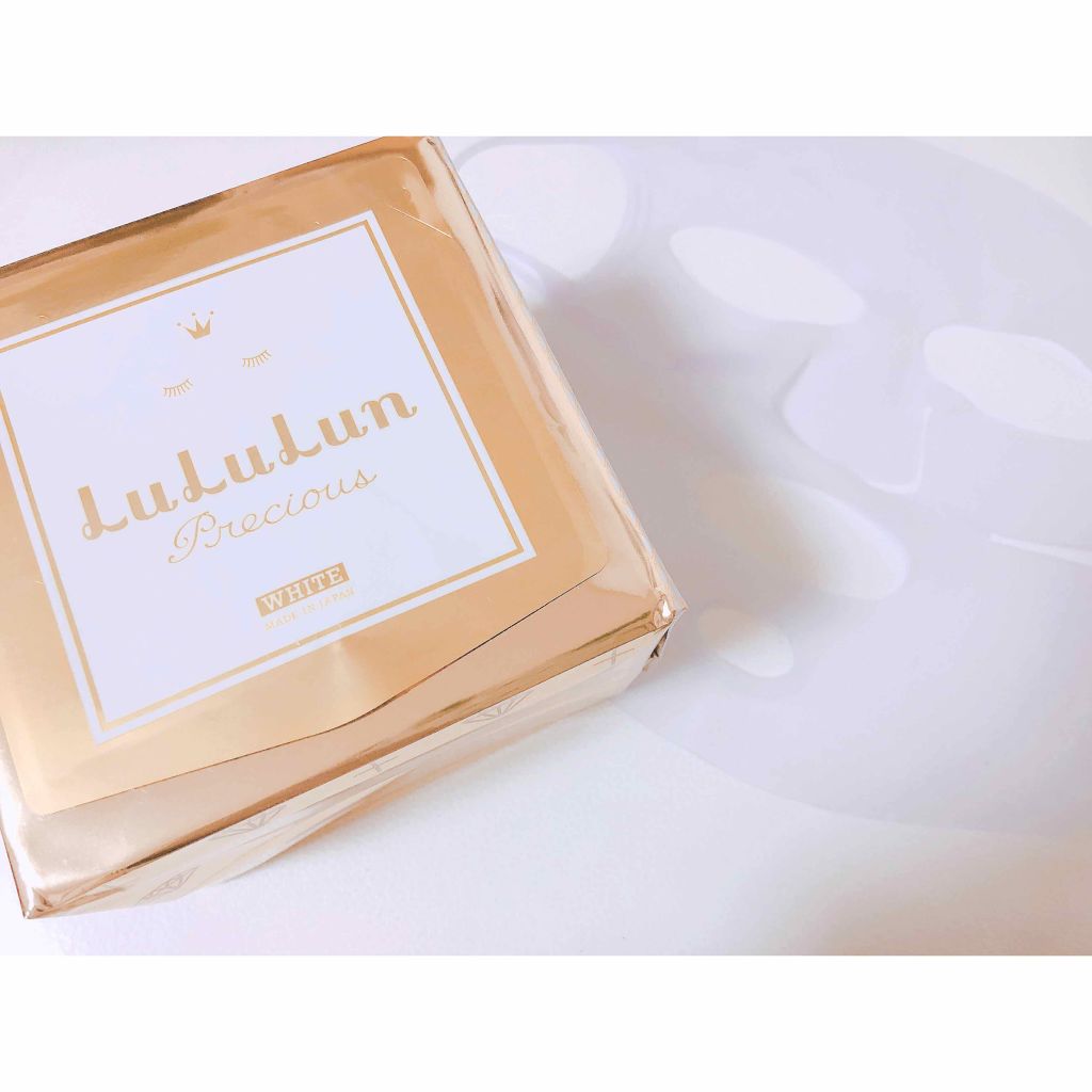 ルルルンプレシャス WHITE(クリア)【旧】/ルルルン/シートマスク・パックを使ったクチコミ(1枚目)