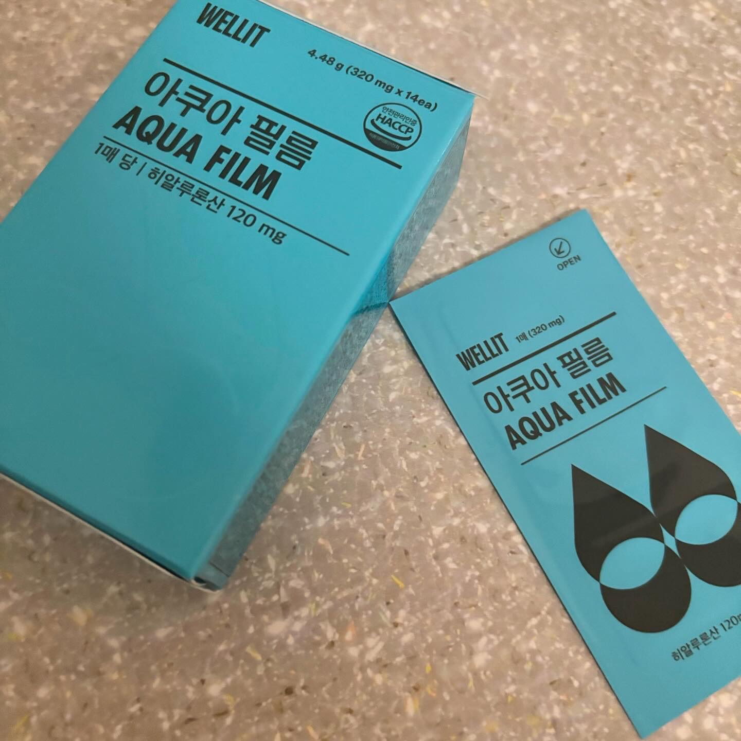 AQUA FILM/WELLIT/美容サプリメントを使ったクチコミ（1枚目）