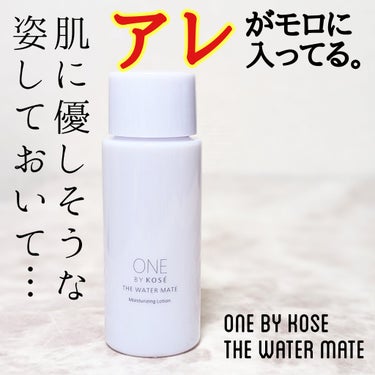 ザ ウォーター メイト/ONE BY KOSE/化粧水を使ったクチコミ（1枚目）