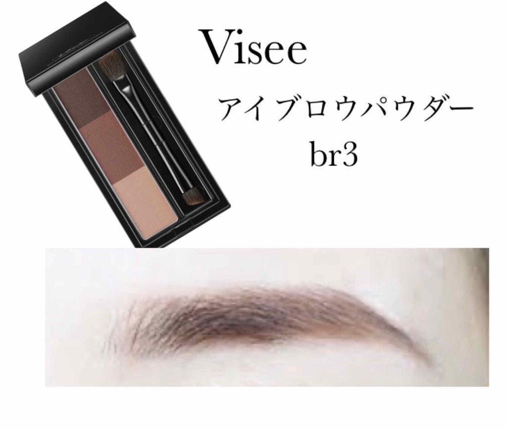 ヴィセ リシェ アイブロウパウダー/Visée/パウダーアイブロウを使ったクチコミ(1枚目)
