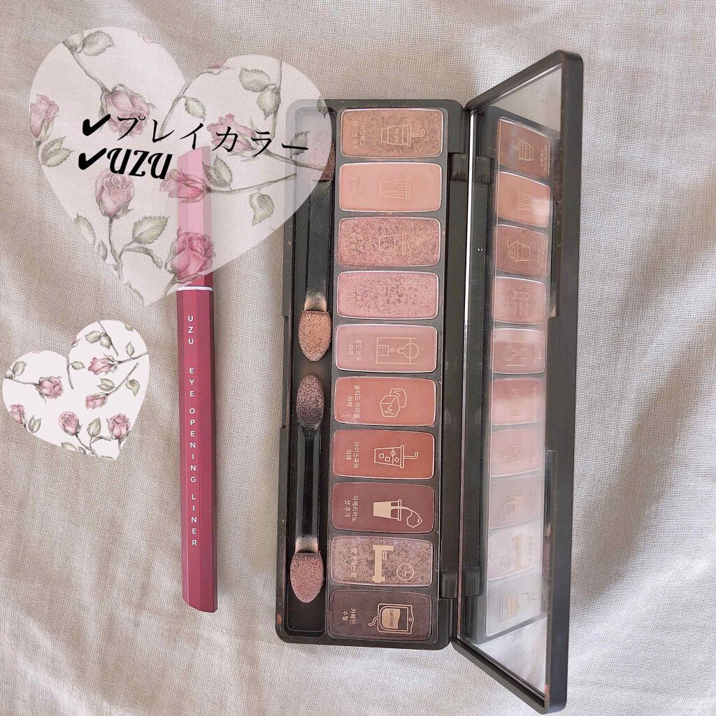 EYE OPENING LINER/UZU BY FLOWFUSHI/リキッドアイライナーを使ったクチコミ（2枚目）